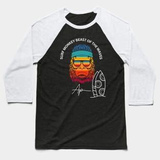 Surf Monkey signature series Baseball T-Shirt